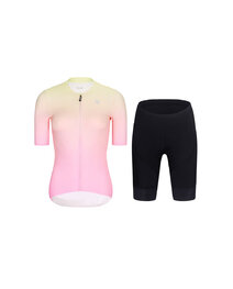 RIVANELLE maillot corto y pantalón corto - ELEVATE - negro/rosa/multicolor
